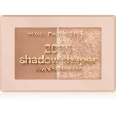 Max Factor 2000 Calorie Shadow Shaper duo fard ochi culoare 020 Bronze Glaze 4 g