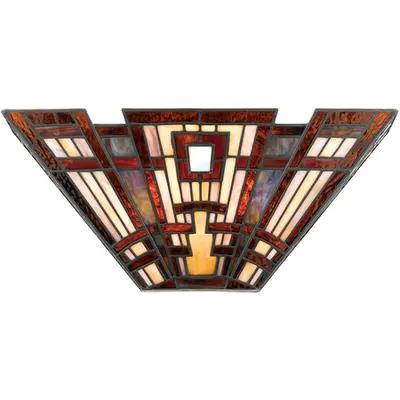 Aplica Classic Craftsman 2 Light Wall Uplighter