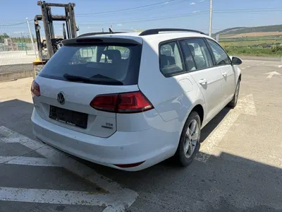Aripa spate dreapta culoare alba - lc9a Volkswagen Golf 7 facelift (2017-2020)