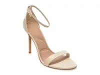 Sandale elegante ALDO albe, JACYNTHE 110, din piele ecologica