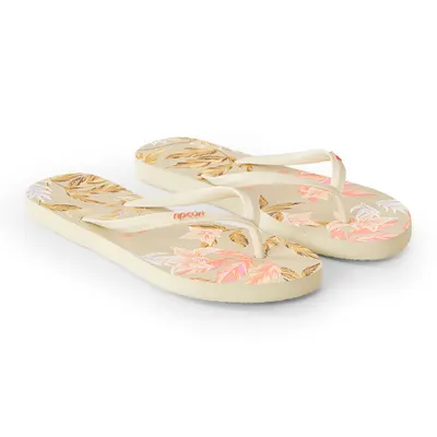 Șlapi damă Rip Curl La Isla Bloom cu degetele descoperite
