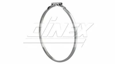 Colier sistem esapament (385mm, otel inoxidabil) potrivit DAF XF potrivit DAF CF, XF 106; VDL FUTURA MX-11210-MX340 09.10