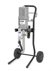 Pompa de vopsit / zugravit AIRLESS Industriala cu Carucior - Complet Echipata - 3L/min - Ghibli SS 40:1
