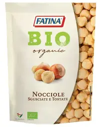 Alune de pădure prăjite organice, decojite, 100 g, Fatina