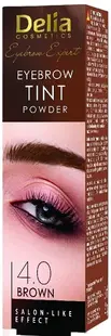 Delia Vopsea pentru sprâncene Tint Powder, 4.0 maro, 2 g