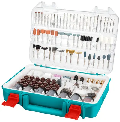 Set accesorii pentru șlefuitor TOTAL - 420 piese