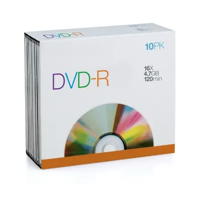 Blank DVD-R SPACER 25PACK; 4.7GB; 16X; bulk