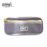 Penar tip etui, urban, 2 fermoare, purple, 22.5x5x11 cm, S-COOL