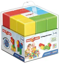 Set de cuburi magnetice Geomag - Crystal, 24 bucăți