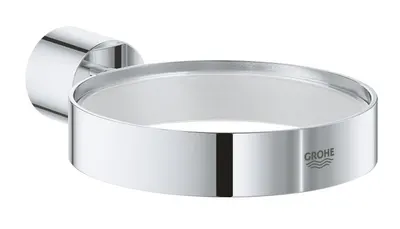 Suport Grohe Atrio 40305003, montare pe perete, fixare ascunsa, pentru savoniera, Crom