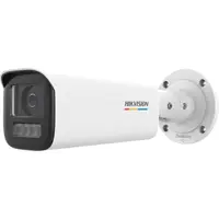 Camera de supraveghere IP Bullet 4MP ColorVu Hikvision DS-2CD1B47G2H- LIUF(4MM), lentila fixa 4mm, iluminare: Color: 0.0005 Lux