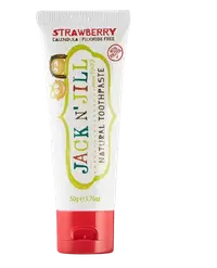 Pasta de dinti naturala pentru copii de la +6 luni cu aroma de capsuni organice, Jack N' Jill Kids