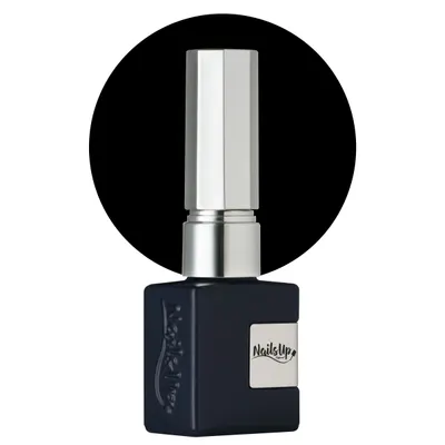 Oja Semipermanenta NAILSUP Infinity Silver 050 Black