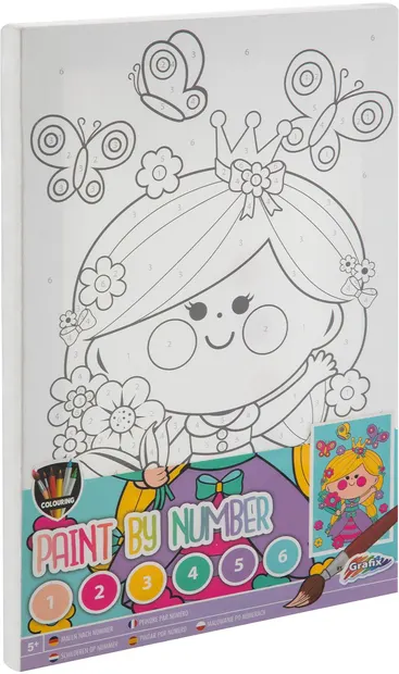 Grafix Paint by Numbers Set - Princess