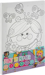 Grafix Paint by Numbers Set - Princess