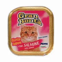 Pateu pentru pisici Gran Bonta cu somon 100 gr