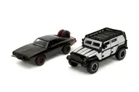 Set masini metalice - Jeep Wrangler si Dom's Dodge Charger