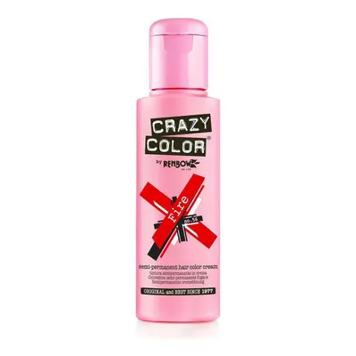 Vopsea semi-permanentă, Crazy Color, Fire, 100 ml