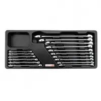 Set 16 chei combinate fixe inelare, Toptul