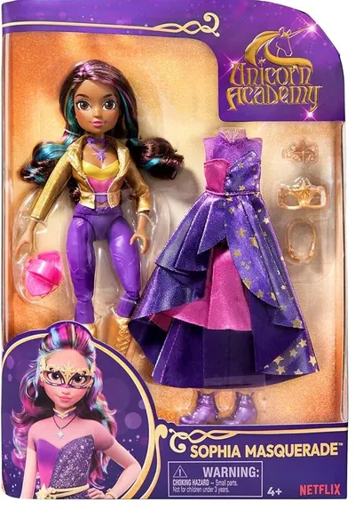 Păpuşă Spin Master Unicorn Academy - Sofia și balul mascat