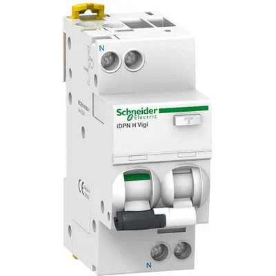 Intrerupator automat diferential 1P+N,30mA,10A/C,10KA,iDPN H