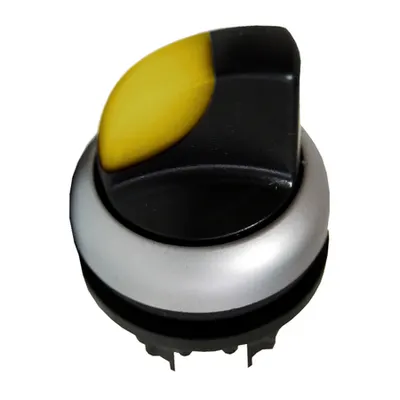 Buton selector 1-0-2 fara revenire galben