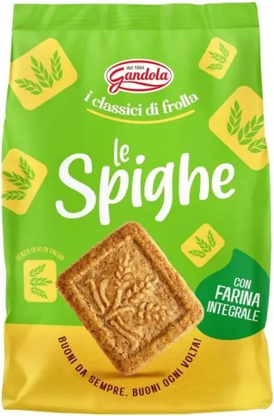 Biscuiți din cereale integrale, 300 g, Gandola