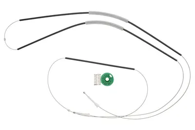 Set reparatie macara geam spate stanga potrivit AUDI A6 C4, A6 C5 1994-2005 - (cabluri)