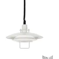 Pendul Copenhagen, 1 bec, dulie E27, D:430 mm, H:700/1650 mm, Alb