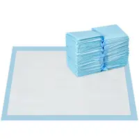 PawHut Set 100 Covoare Absorbante pentru Câini cu 6 Straturi, Covoare Igienice pentru Câini, 45x60 cm, Albastru | Aosom Romania