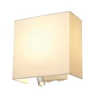 Corp iluminat de perete, aplica, lumini Accanto SPOT SQUARE perete E27, alb