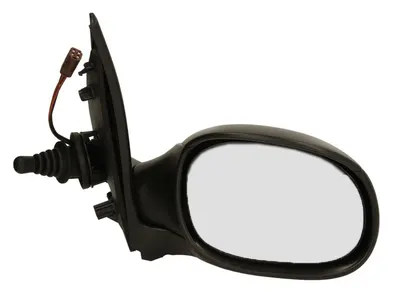 Oglinda dreapta potrivit PEUGEOT 206 1998-2009 - mecanica , incalzita, cu senzor temperatura