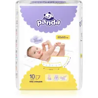 BELLA Baby Happy Panda suport pentru schimbat scutecele de unică folosință 60x60cm 10 buc