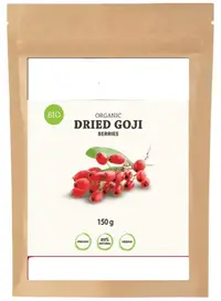 Fructe de goji organice, uscate, 150 g, Health Link