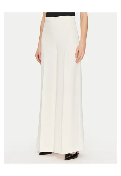 Pantaloni dama Palazzo - ecru