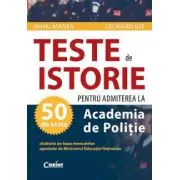 Teste pentru admiterea la Academia de Politie. Istorie