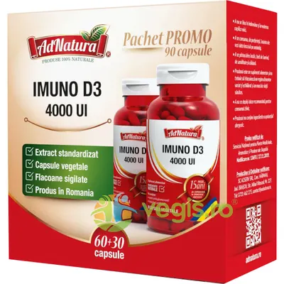 Imuno D3 4000ui 60cps+30cps