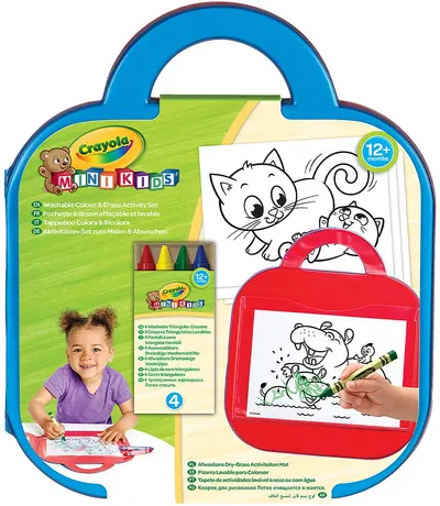 Suport pentru desen Crayola Mini Kids - Valiză