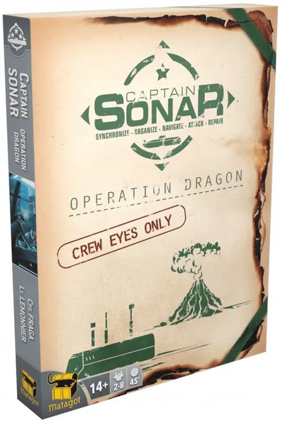 Extensie pentru jocul de societate Captain Sonar: Operation Dragon