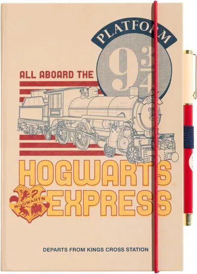 Set agendă cu pix Erik Movies: Harry Potter - Platform 9 3/4, format A5