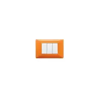 Placa ornament 1modul Vimar(Plana) Reflex orange