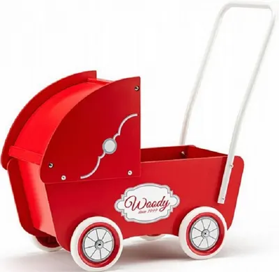 Jucarie pentru copii Woody - Masina retro pentru papusi