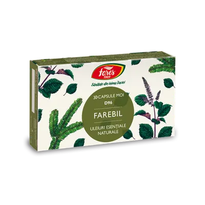 Farebil D96, 30 capsule, Fares