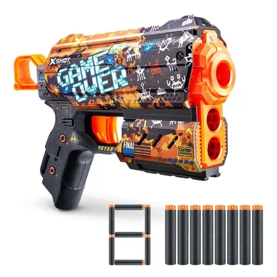 Blaster X-Shot Skins Flux cu 8 proiectile moi