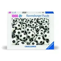 Ravensburger - Puzzle provocare mingi de fotbal 1000 piese design nou