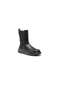 Ghete dama 301300618 - Piele naturala - 35 EU - Negru