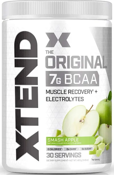 Xtend BCAAs, măr verde, 435 g, Scivation