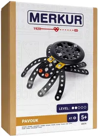 Constructor de metal Merkur - Păianjen, 41 piese