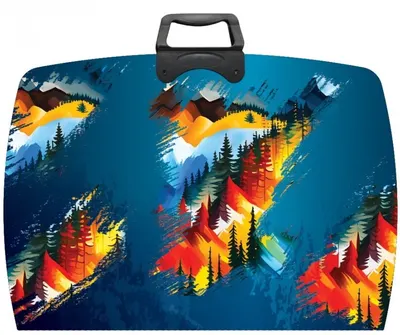 Geantă pentru desene tehnice Spree Art - Forest, 38 х 55 cm