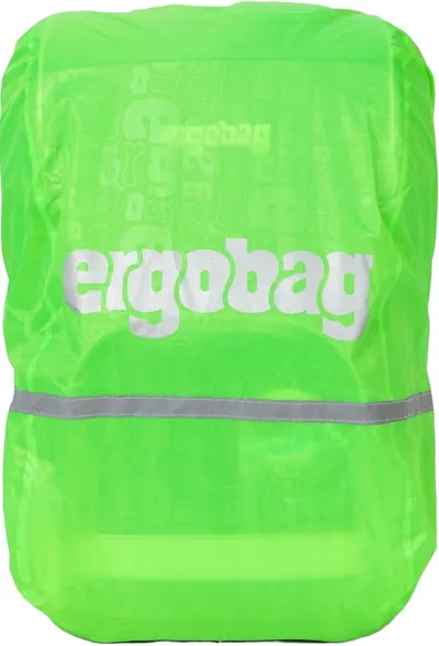 Husă de ploaie pentru rucsacuri Ergobag - Verde